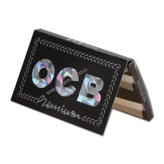 Бумага для самокруток OCB Premium Black Double - 100 листов, изображение 2