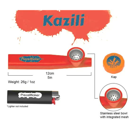 Силиконовая трубка Kazili от PieceMaker - ваш идеальный спутник, Цвет: красный, изображение 2