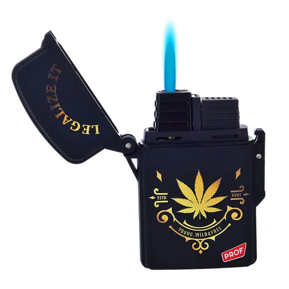 Зажигалка Prof Legalize Wild & Free – ветрозащитная и стильная, изображение 2