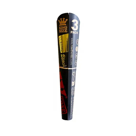Легкость курения с конусами RAW Black King Size, изображение 2