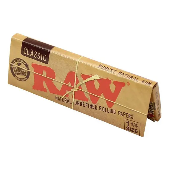 Бумага для самокруток RAW Classic 1¼ Size - натуральное качество, изображение 2