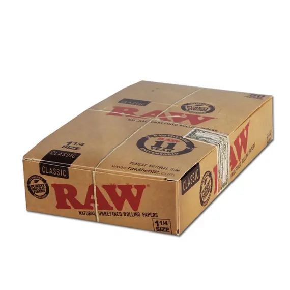 Бумага для самокруток RAW Classic 1¼ Size - натуральное качество, изображение 6