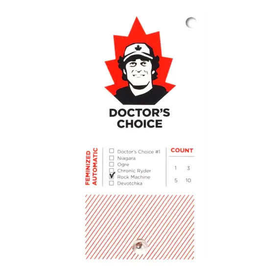 Auto Rock Machine от Doctor’s Choice: расслабление и эйфория в каждом семени, Количество семян: 1 семя