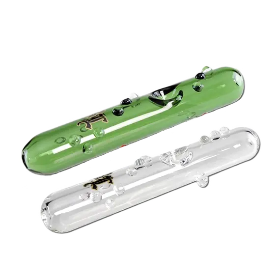 Трубка Gold Shotgun Pipe от Black Leaf – прочная и стильная, Длина: 15, Цвет: зелёный