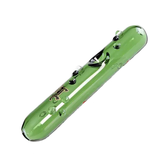 Трубка Gold Shotgun Pipe от Black Leaf – прочная и стильная, Длина: 15, Цвет: зелёный, изображение 2