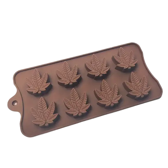 Premium Silicone Mold for Ice and Chocolate with Leaf Design