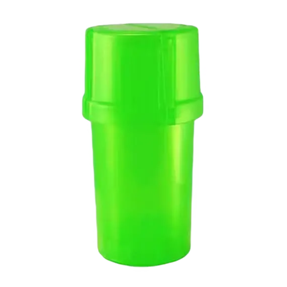 Versatile Storage Container with Built-In Herb Grinder, Color: Green, 2 image