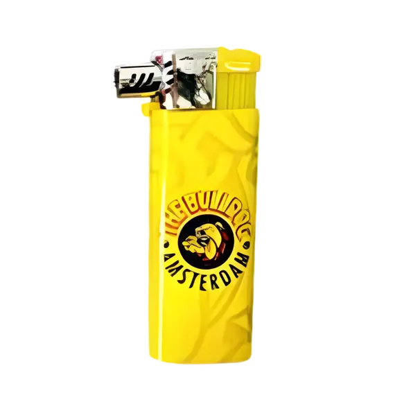The Bulldog Windproof Soft Flame Lighter – Reliable and Stylish, Color: Yellow, 2 image