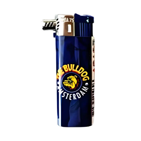 The Bulldog Windproof Soft Flame Lighter – Reliable and Stylish, Color: Blue, 2 image