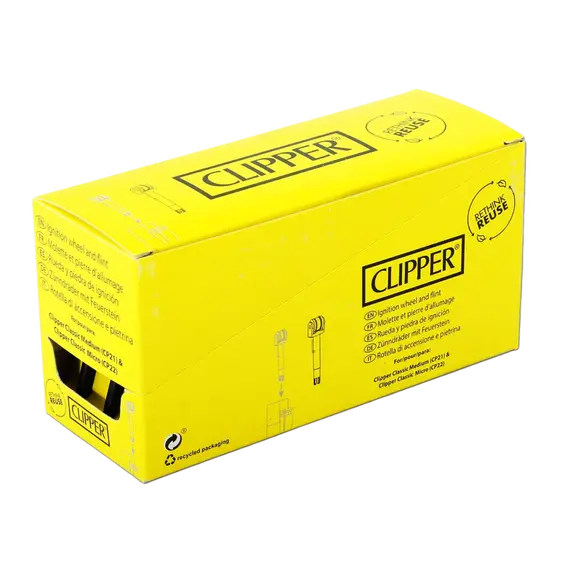 Надежная система кремней для зажигалок Clipper Micro - упаковка 3 шт, изображение 3