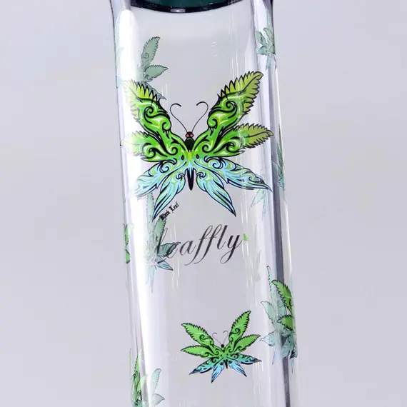 Premium Leaffly Beaker Ice Bong by Black Leaf, 2 image