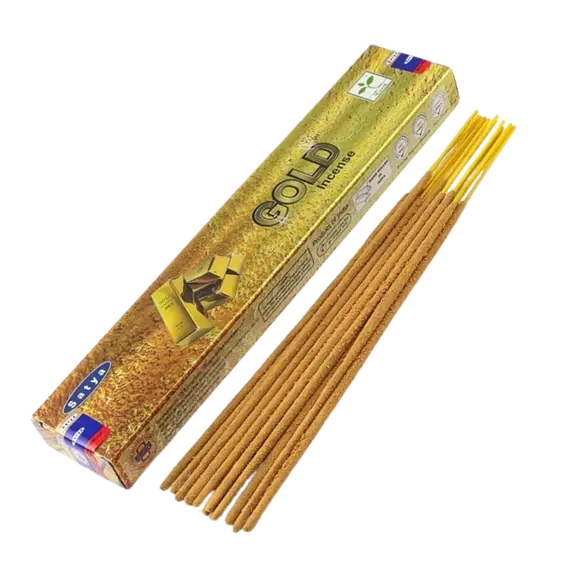 Satya Gold საკმევლის ჩხირები: სიმშვიდის არსი