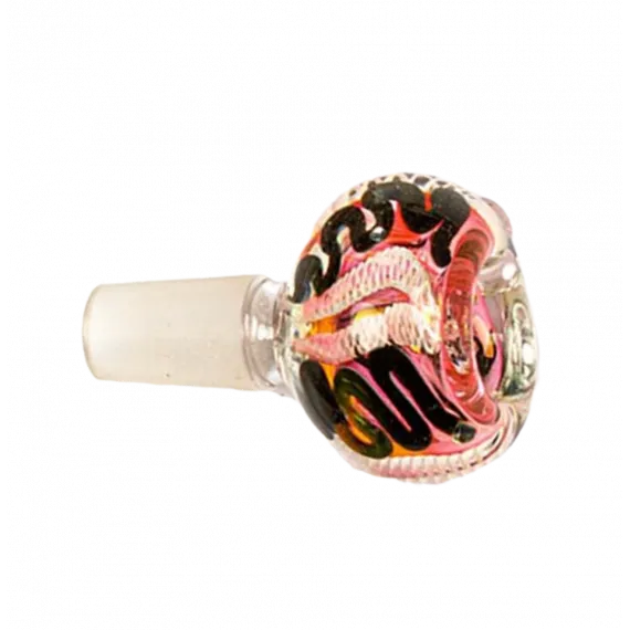 Amsterdam Oval Glass Bowl – Durable Borosilicate Bowls for 14.5mm/18.8mm Joints, Bowl Joint Size: 14.5, 3 image
