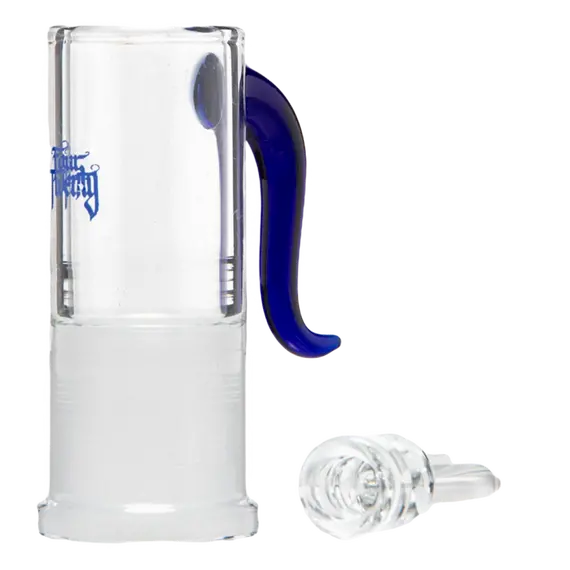 420 Series Glass Oil Dome with 18.8mm Joint – Various Colors, Color: Blue