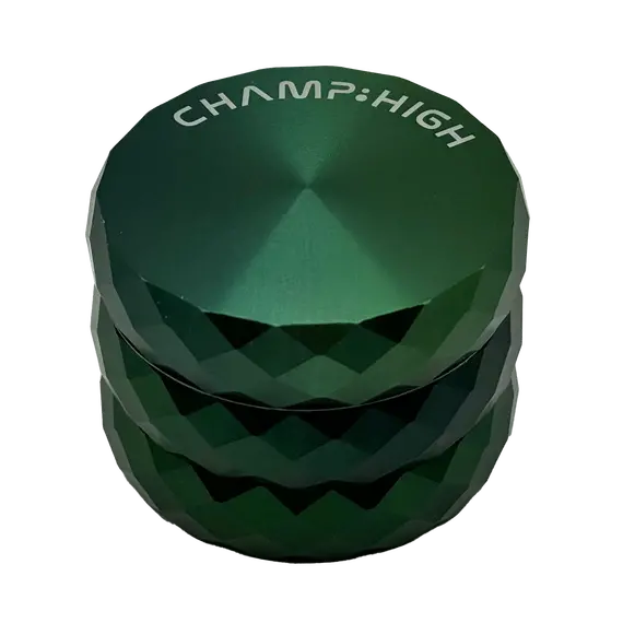 გრაინდერი Champ High duo-color metal 53 მმ – სტილი და ეფექტურობა, ფერი: მწვანე