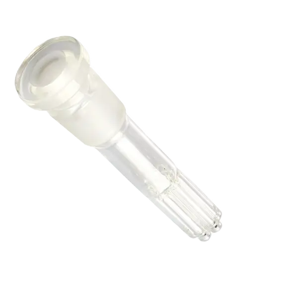 Amsterdam Glass Downstem with 6 Shooter Diffuser, Downstem Length: 9.5, 3 image