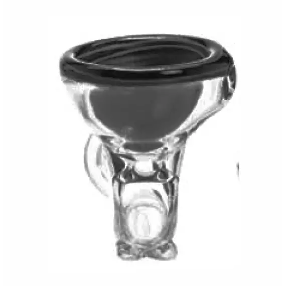 Amsterdam Glass Pipe 11cm – Stylish, Compact, and Smooth Airflow Control, Color: Black, 4 image