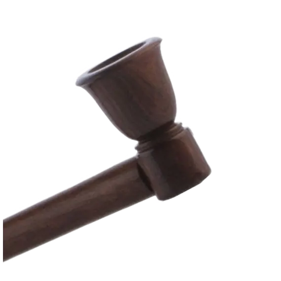 Amsterdam Wooden Pipe 21 cm — Premium Wooden Design for a Smooth Smoking Experience, 2 image