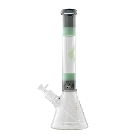 Amsterdam Limited Edition Bong with Geometric Designs and Ice Catcher