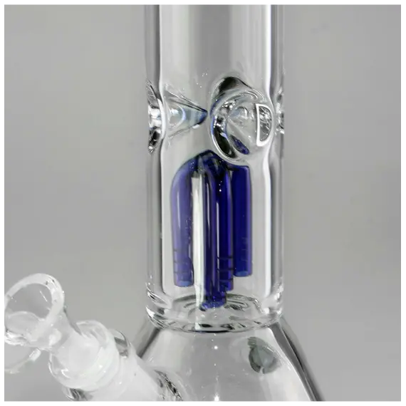 Premium 4-Arm Percolator Glass Bong with Ice Catcher, 3 image