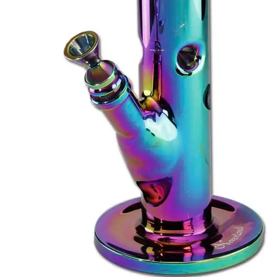 Premium Rainbow-Effect Borosilicate Glass Bong with Ice Catcher, 2 image