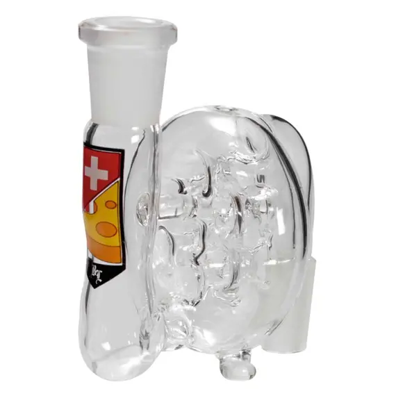 Swiss Cheese Percolator Precooler 90° for Cleaner, Smoother Hits