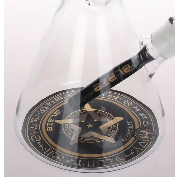 Стильный бонг Blaze Alchemie Flask с магическим дизайном из прочного стекла, изображение 4