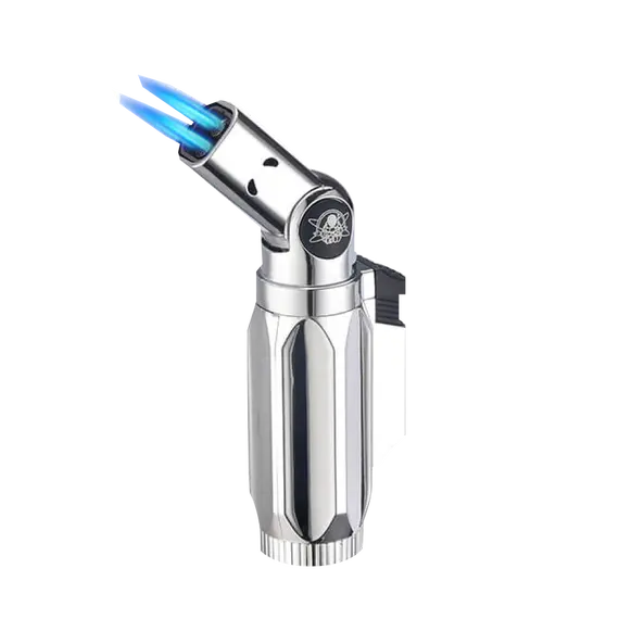 Зажигалка Champ High Master Pro 4x: надежное и стильное поджигание, Цвет: серебряный
