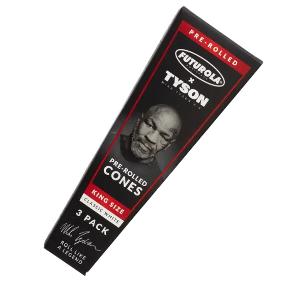 Futurola Tyson 2.0 King Size Pre-Rolled Cones for a Premium Smoking Experience