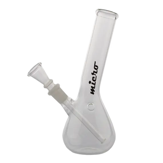 Micro Bouncer Glass Bong 19cm – Compact, Smooth, and Durable, 3 image