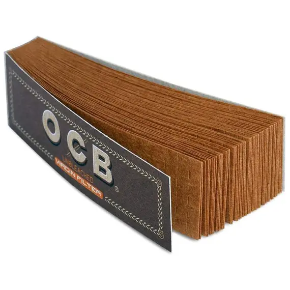 Небеленые фильтры OCB – 50 штук для чистого курения, изображение 3