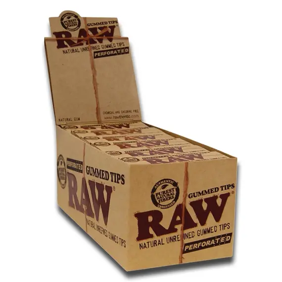 RAW Gummed Filter Tips: Natural, Unbleached Perfection, 6 image