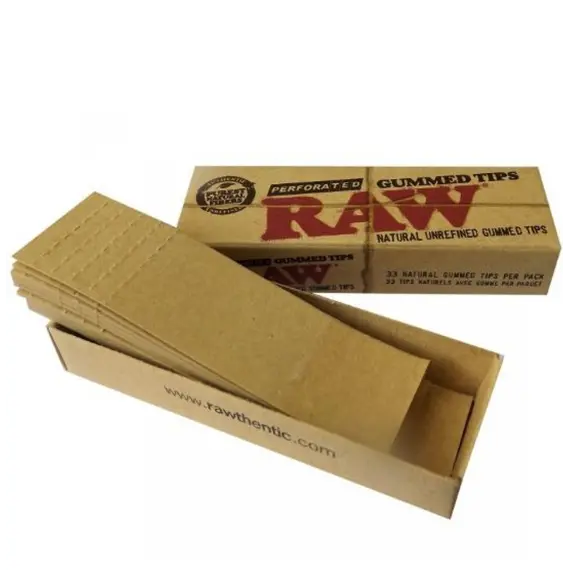 RAW Gummed Filter Tips: Natural, Unbleached Perfection, 3 image