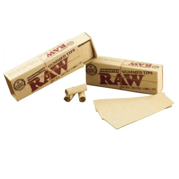 RAW Gummed Filter Tips: Natural, Unbleached Perfection, 2 image