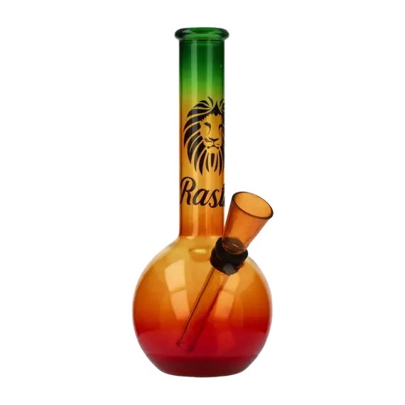 Rasta Glass Бонг 16 см – стильный и компактный бонг из стекла, изображение 3