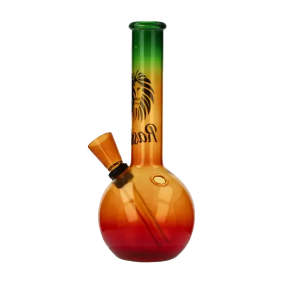 Rasta Glass Бонг 16 см – стильный и компактный бонг из стекла, изображение 2
