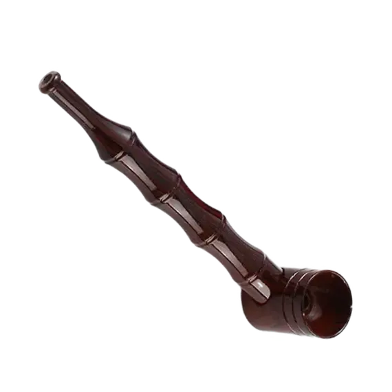 Stylish and Durable Metal Smoking Pipe in Vibrant Colors, Color: Brown, 2 image