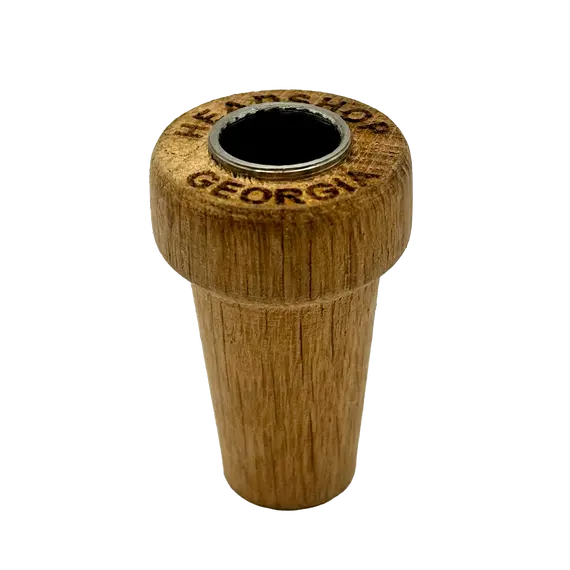 Durable Corkwood Bowl with Customizable Screen Options, Screen Shape: Cross