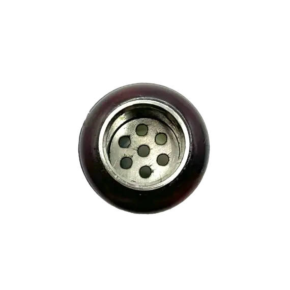 Durable Polyamide Chillum with Customizable Screens for Smooth Hits, Screen Shape: Mesh, Color: Multicolored, 2 image