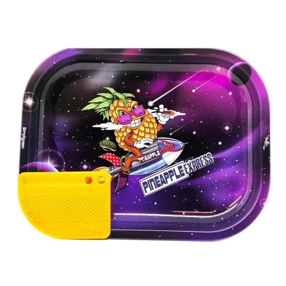 Металлический поднос с гриндер-картой Pineapple Express от Best Buds, изображение 2