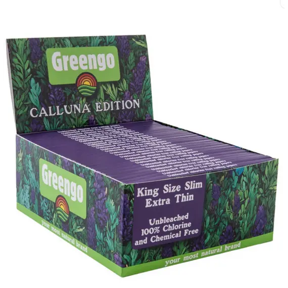 Greengo Calluna Edition ультратонкая бумага для самокруток, изображение 3