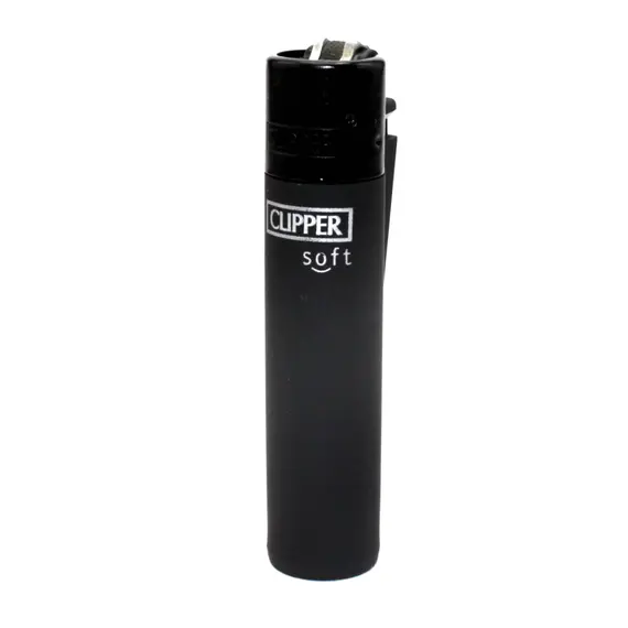 Зажигалка Clipper Soft Touch Total Black, изображение 2