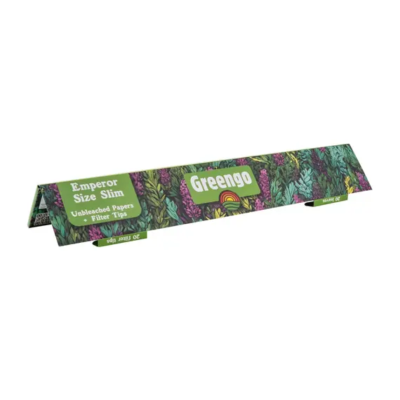 Greengo Emperor Size Slim: натуральная бумага для самокруток, изображение 2