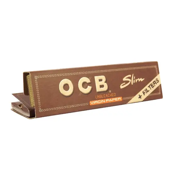 OCB King Size Slim с небелеными фильтрами — натуральное качество и чистое горение, изображение 2