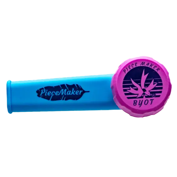 Силиконовая трубка PieceMaker Karma с крышкой и турбо-отверстием, Цвет: голубой, изображение 2