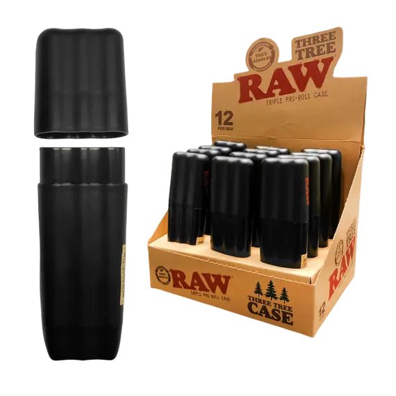 Футляр для джойнтов RAW на 3 конуса – герметичный и компактный