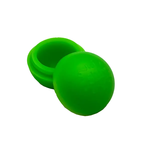 Black Leaf Silly Silicone Balls – Secure Your Concentrates, Color: Green, 2 image