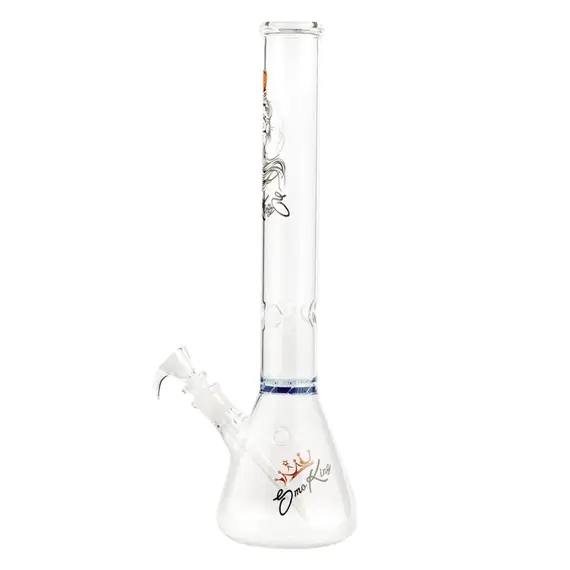 SmoKing Lion Glass Bong with Ice Catcher and Kick-Hole, 2 image