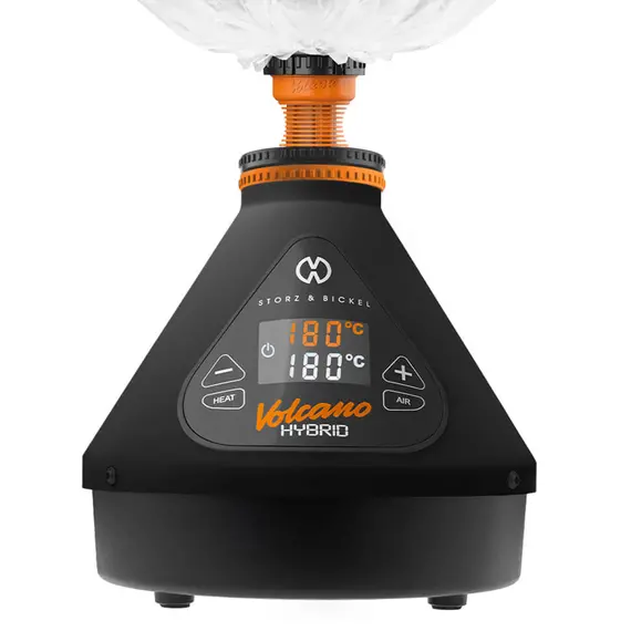 Volcano Hybrid Onyx Edition — мощный настольный вапорайзер для трав, изображение 3