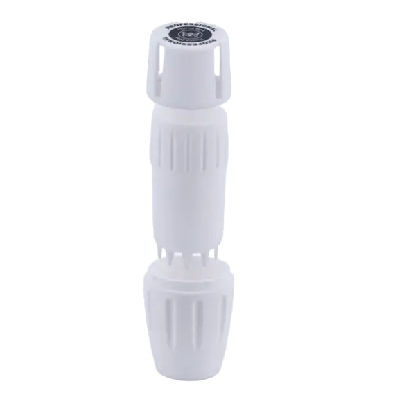 Plastic Herb Grinder Jar with Built-In Storage, Color: White, 3 image
